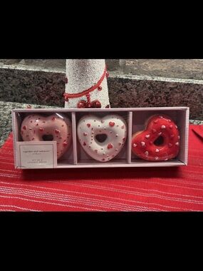 Cupcakes And Cashmere Valentines Day Donuts Pink Pastel Blush Love Ceramic Viral